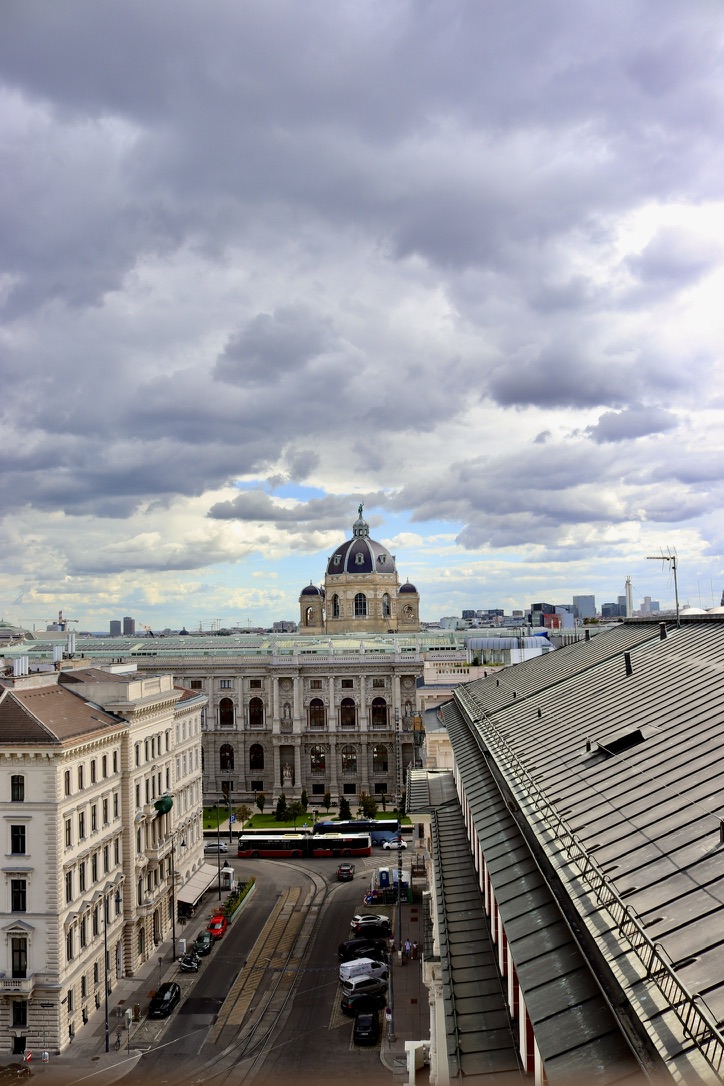 Rooftop view of Vienna, Austria